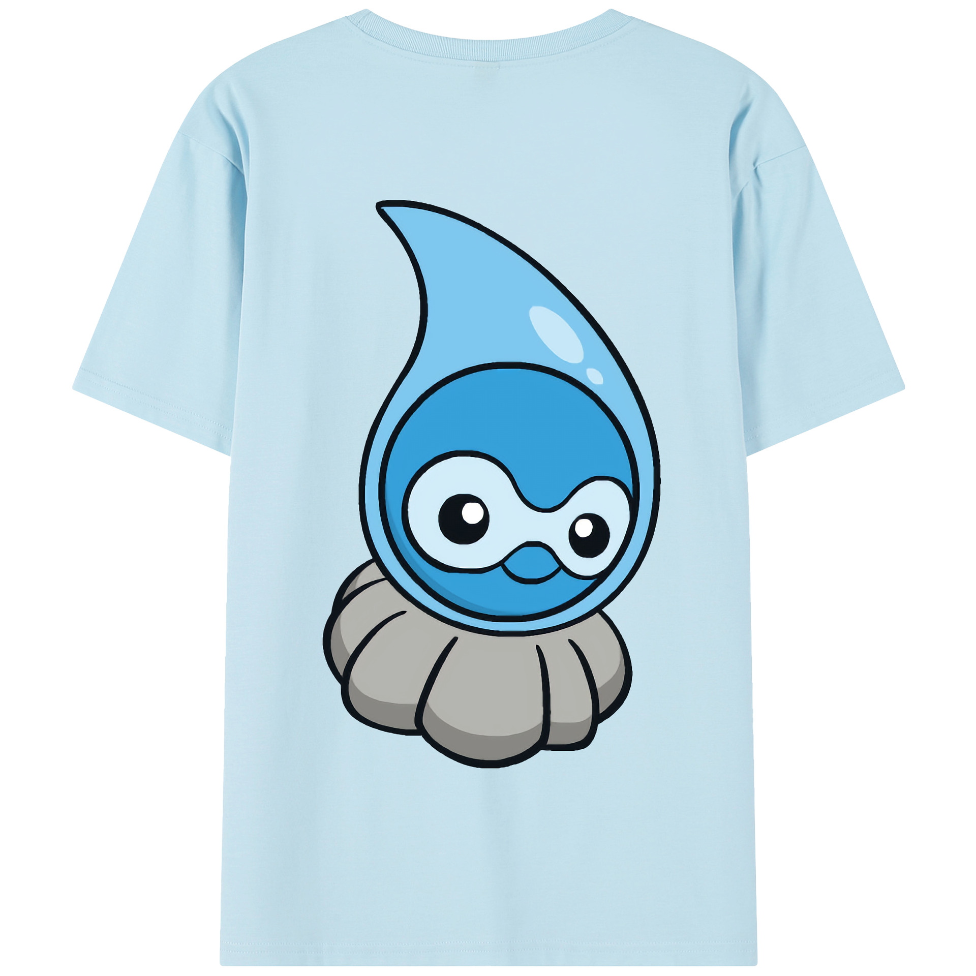 （画像用） ポケットモンスター Pokémon 綿100％半袖Tシャツ（背面プリント）